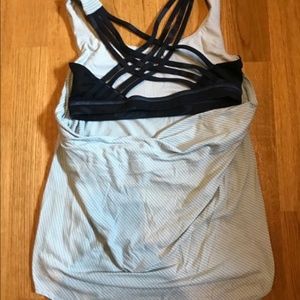 lululemon Wild Tank (open back with built in bra)